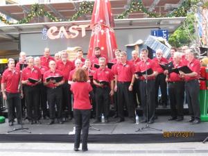 Carolling in the Mall 2011